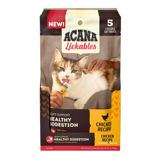 Acana Lickables Cat Treats Chicken & Tuna 5 pk