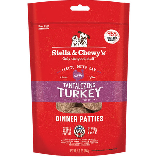 Stella & Chewy's FD Turkey Dinner Patties 5.5oz
