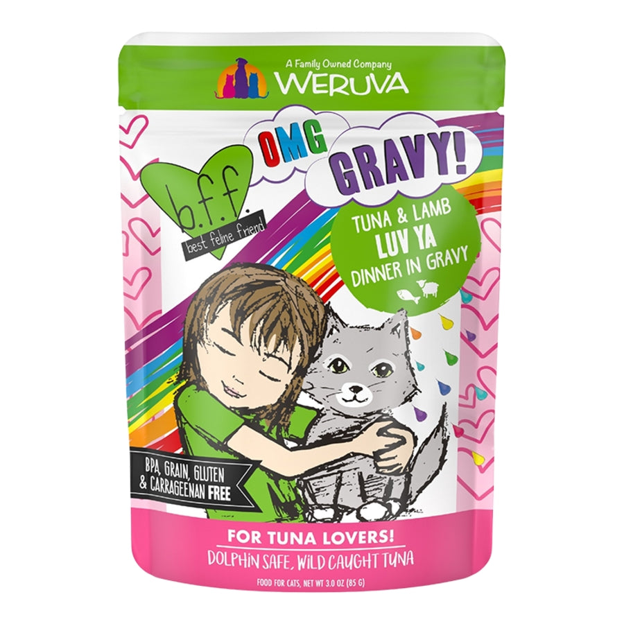 BFF GF Tuna & Lamb Luv-Ya Dinner in Gravy for Cats 3oz