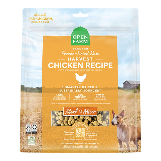 Open Farm FD Raw Morsels for Dogs 13.5oz -  Chicken