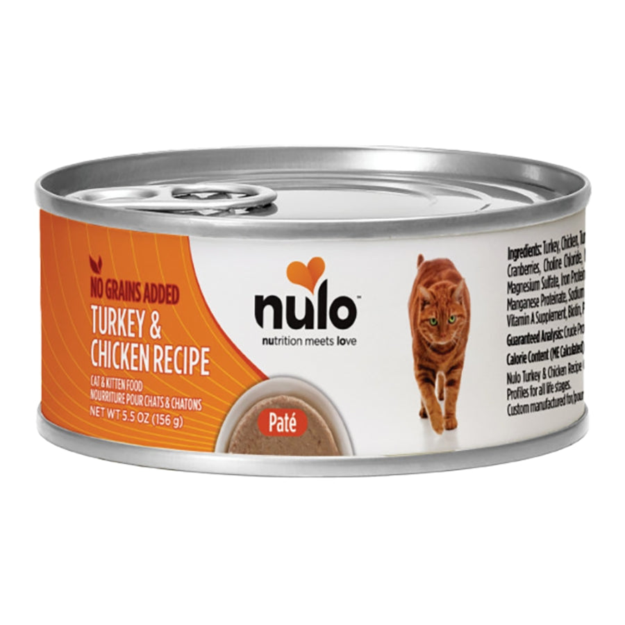 Nulo Freestyle Cat & Kitten Turkey & Chicken Recipe Canned Cat Food 5.5oz