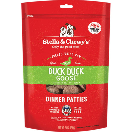 Stella & Chewy's FD Duck Duck Goose Dinner Patties 25 oz
