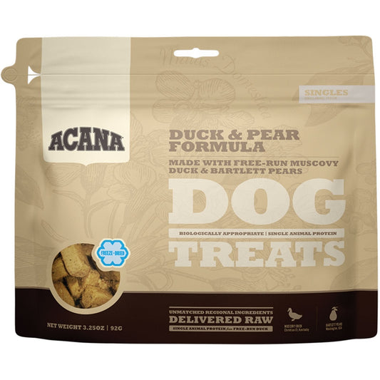 Acana FD Duck and Pear Dog Treats 3.25 oz