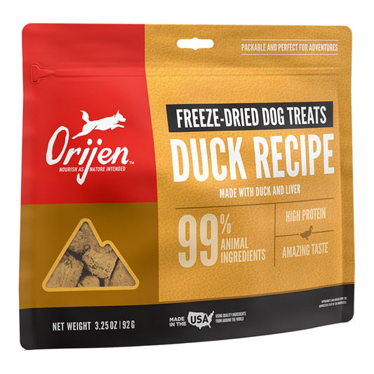 Orijen FD Dog Duck Treats for Dogs 3.25oz