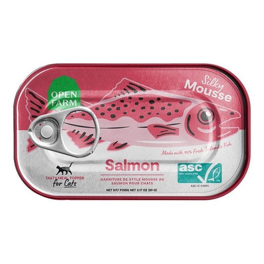 Open Farm GF Cat Topper Salmon 3.17 oz