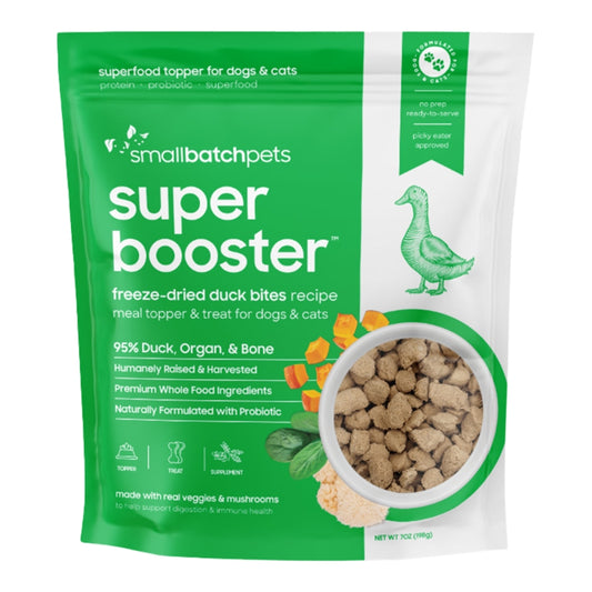 Smallbatch FD Bites  for Dogs & Cats  7oz - Duck