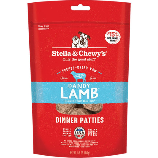 Stella & Chewy's Dandy Lamb FD Patties 5.5 oz