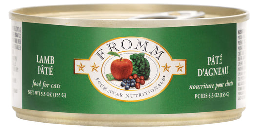 Fromm 4-Star Lamb Pate for Cats 5.5oz Can