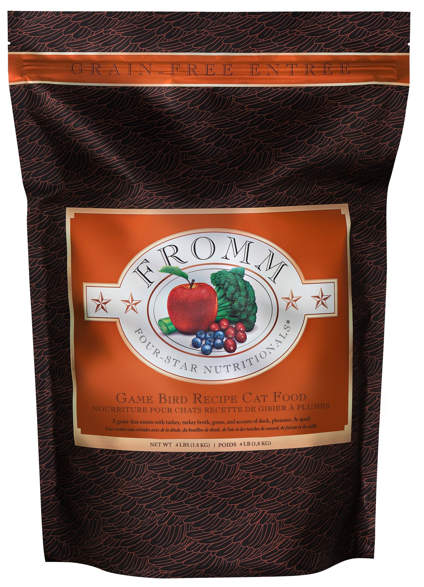 Fromm Game Bird Recipe Cat Food 4lb