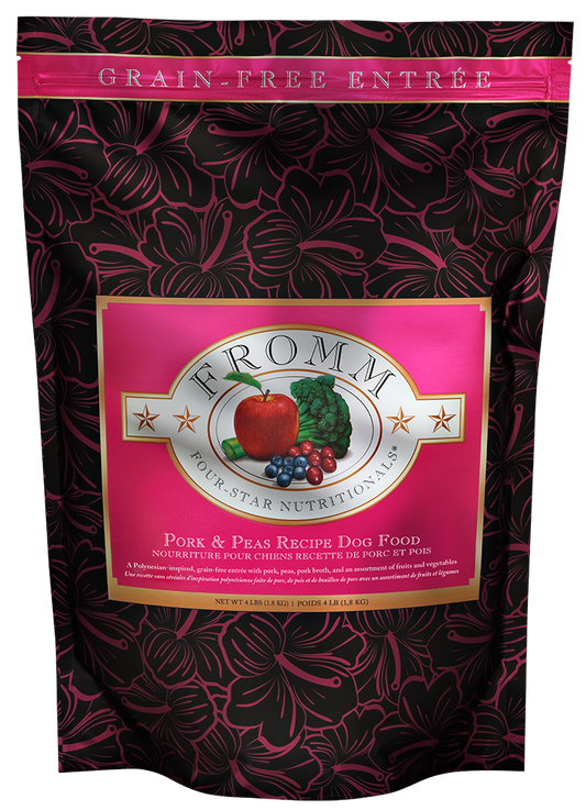 Fromm GF Pork & Peas Four-Star Dog Food  4lb