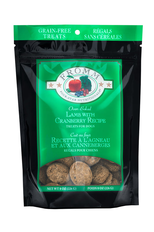Fromm Four-Star Lamb w/Cranberry Dog Treats 8oz