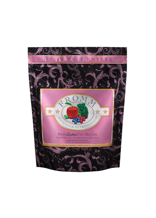 Fromm GF Beef Livattini Veg Four-Star Cat 4 lb