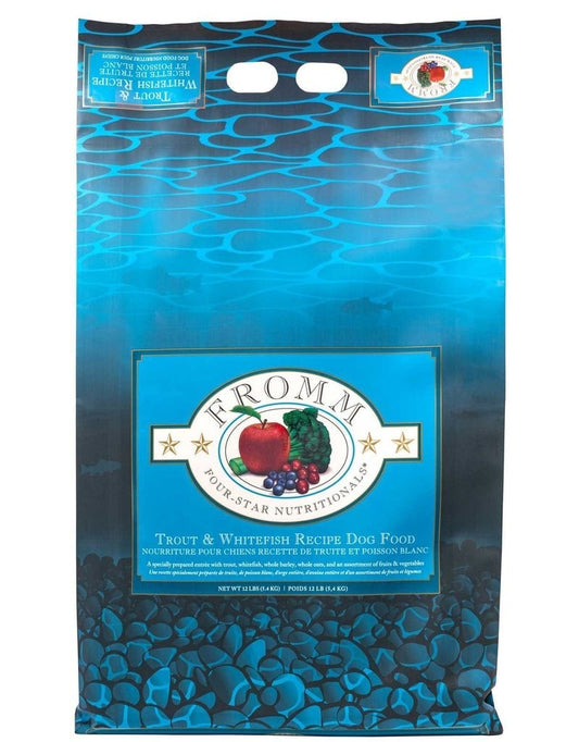 Fromm 4-Star Trout & Whitefish Dog Recipe 12lb