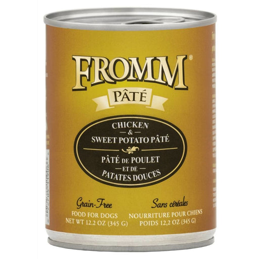 Fromm GF Chicken & Sweet Potato Pate for Dogs 12.2oz