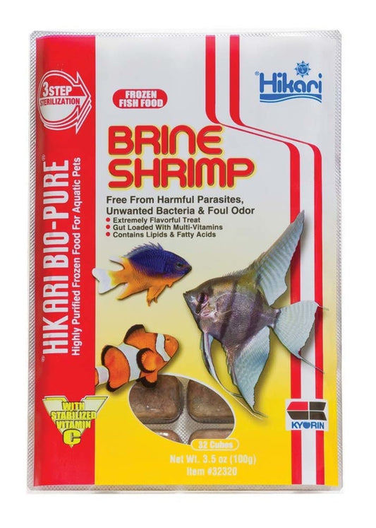 Hikari Frozen Brine Shrimp Cubes 32/3.5 oz