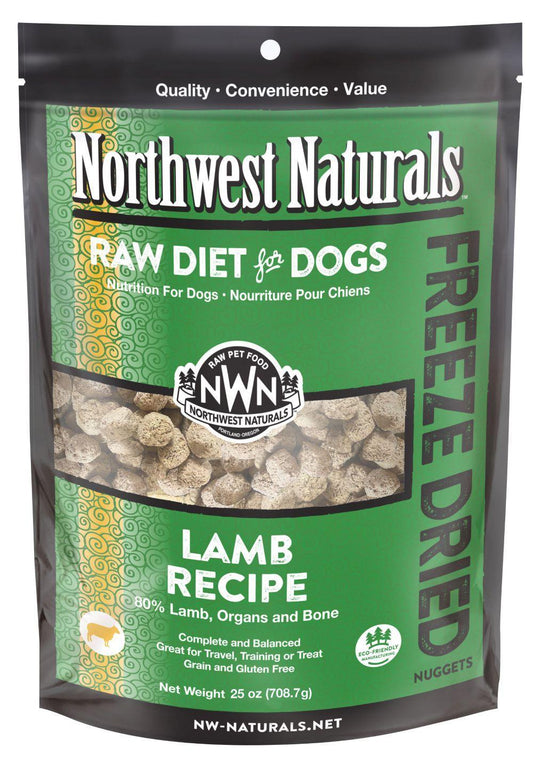 NW Naturals FD Lamb Nuggets for Dogs (25oz)