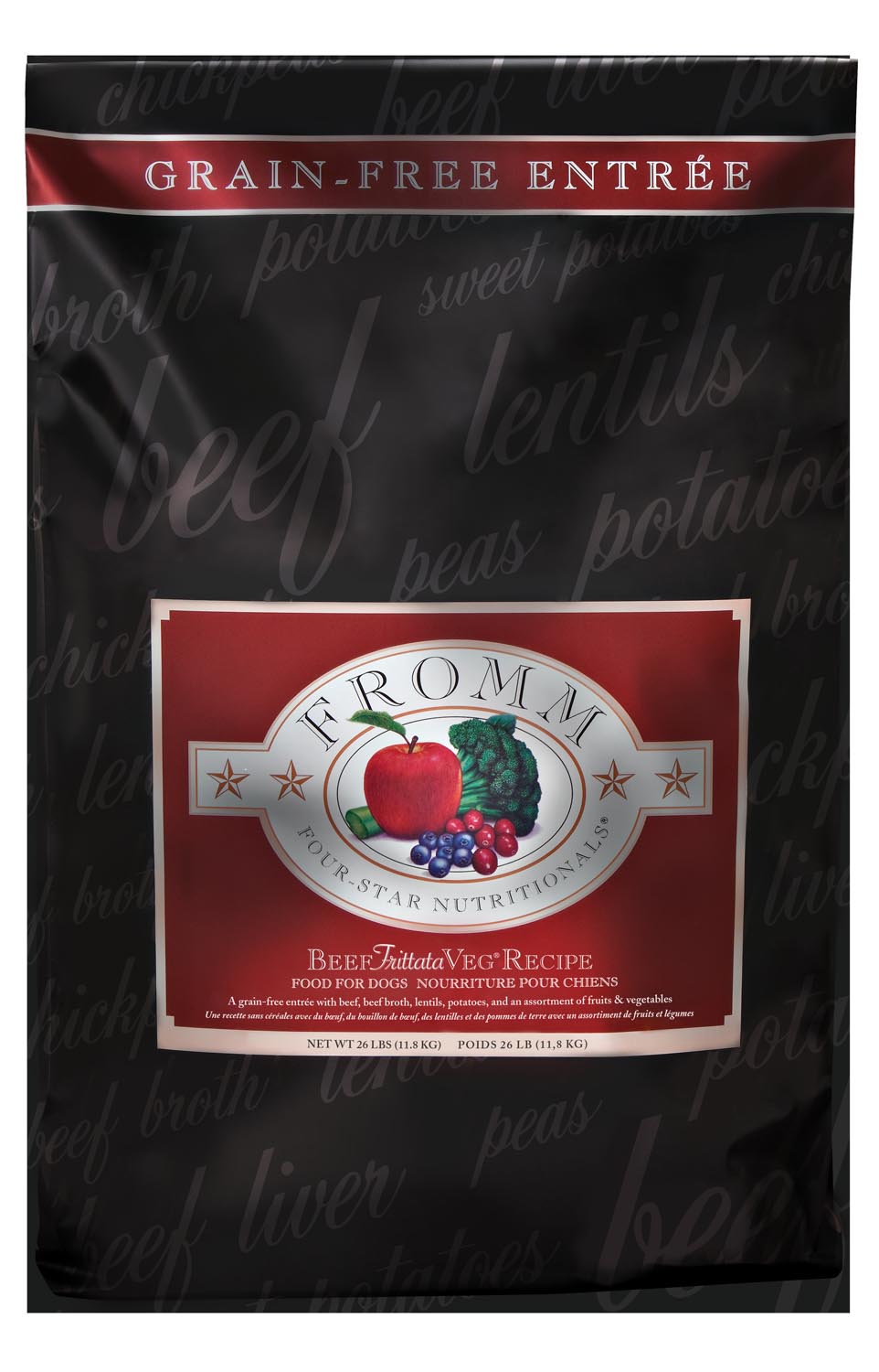 Fromm GF Beef Frittata Veg  Dog Food 12lb