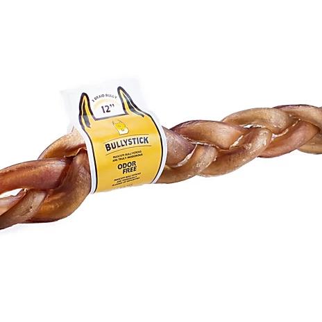 Mascoti Braided Bully Stick 12"