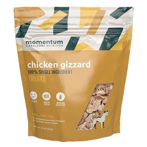Momentum FD Chicken Gizzards for Dogs & Cats 2.5oz