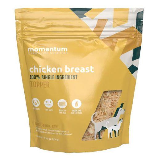 Momentum FD Raw Topper for Dogs and Cats 3.75oz - Chicken Breast Grinds