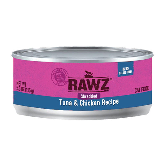 RAWZ Tuna & Chicken Shredded Cat Food