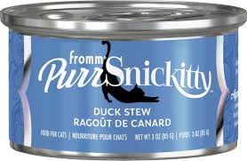 Fromm Purrsnickity Cat Food Duck Stew 3 oz