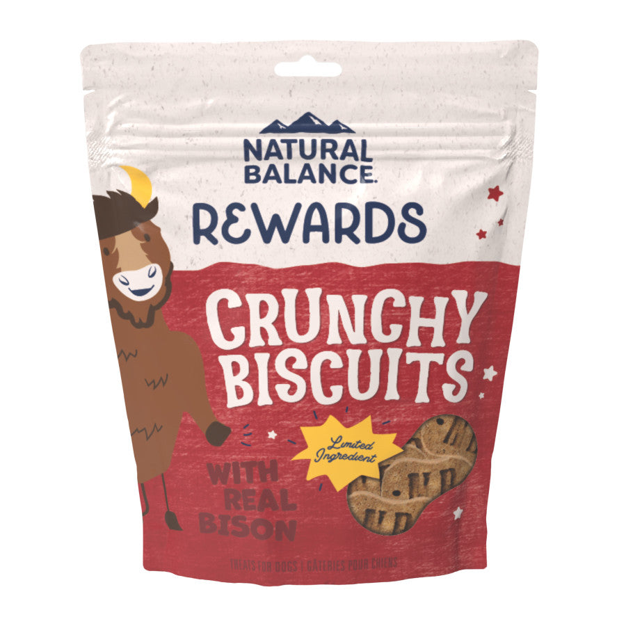 Natural Balance Rewards Crunchy Biscuits Treats for Dogs
