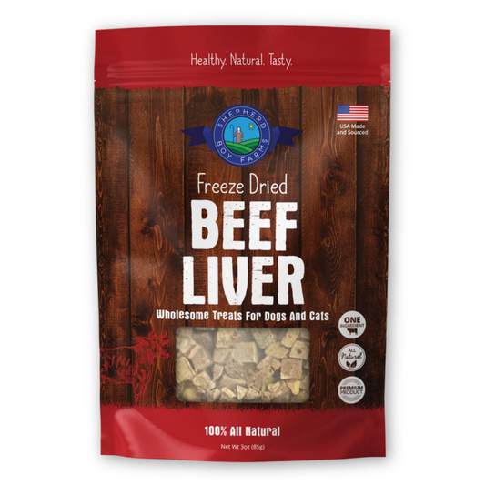 Shepherd Boy Farms Freeze-Dried Beef Liver 8oz