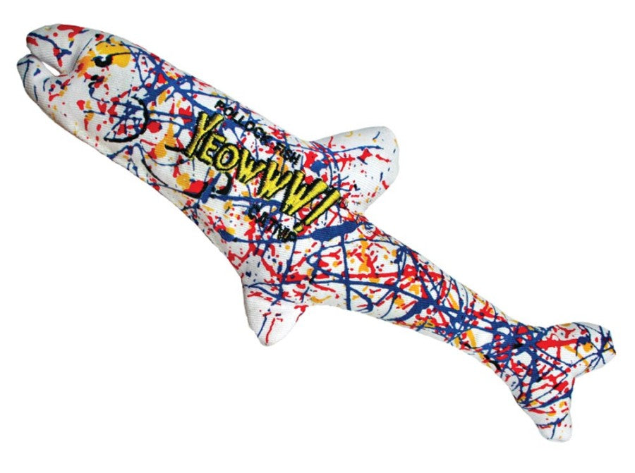 Yeowww Catnip Pollack Fish Toy LG