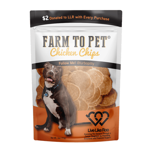 Farm to Pet Chips 4oz - Live Like Roo Chicken
