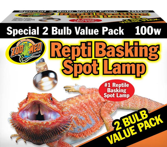 ZooMed Repti Basking Spot 2 Pk 100W