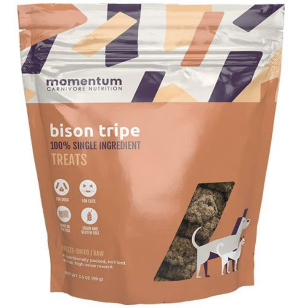 Momentum FD Buffalo Tripe Treats 4oz