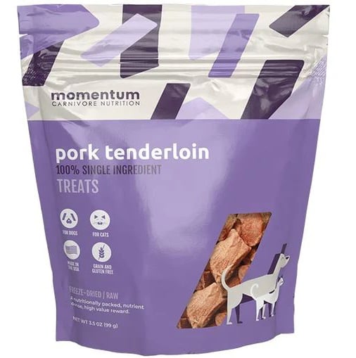 Momentum FD Pork Tenderloin Treats for Cats 2.5oz