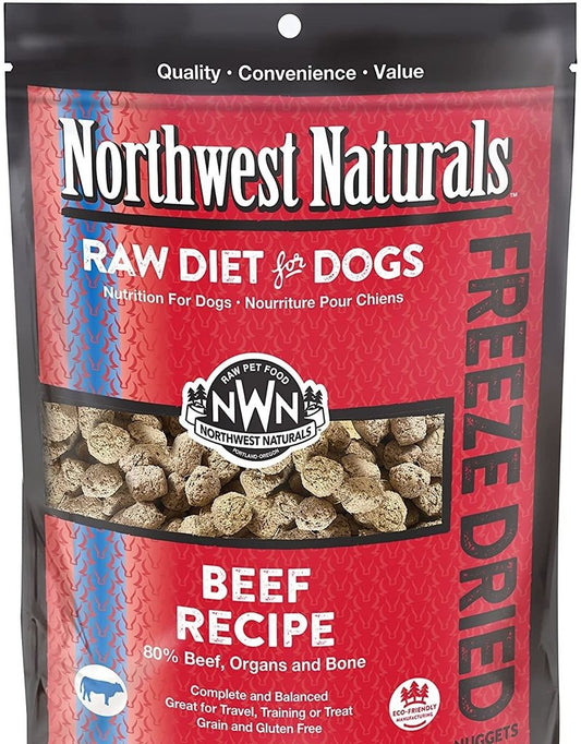 NW Naturals Beef FD Nuggets for Dogs 25oz