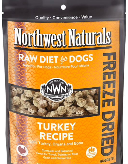 NW Naturals Turkey FD Nuggets for Dogs 25oz