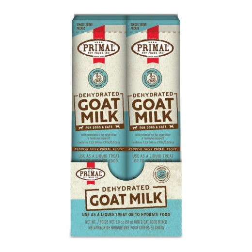 Primal Raw Dehydrated Goat Milk Singles (1.8oz)
