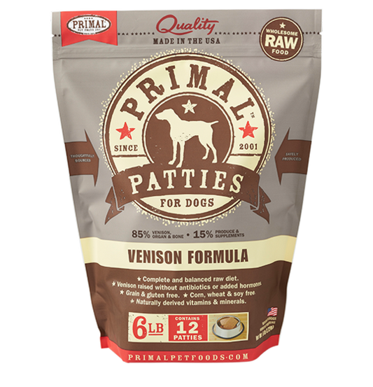 Primal Canine FZN Venison Formula