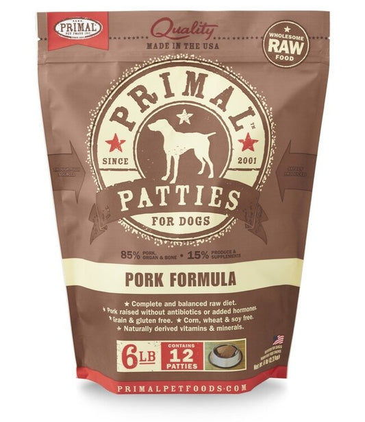 Primal Canine FZN Pork Formula