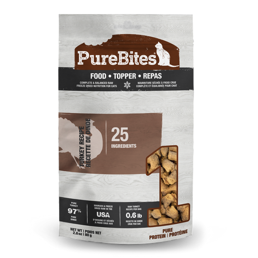 PureBites FD Topper for Cats 9.2oz - Turkey