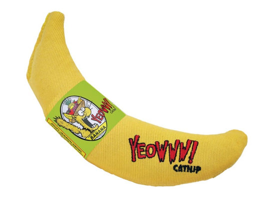 Yeowww Catnip Banana Toy
