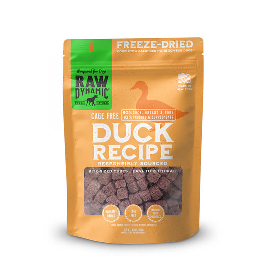 Raw Dynamic FD Dog Food 5.5oz - Duck