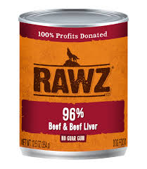 RAWZ Beef and Beef Liver Recipe for Dogs 12.5oz