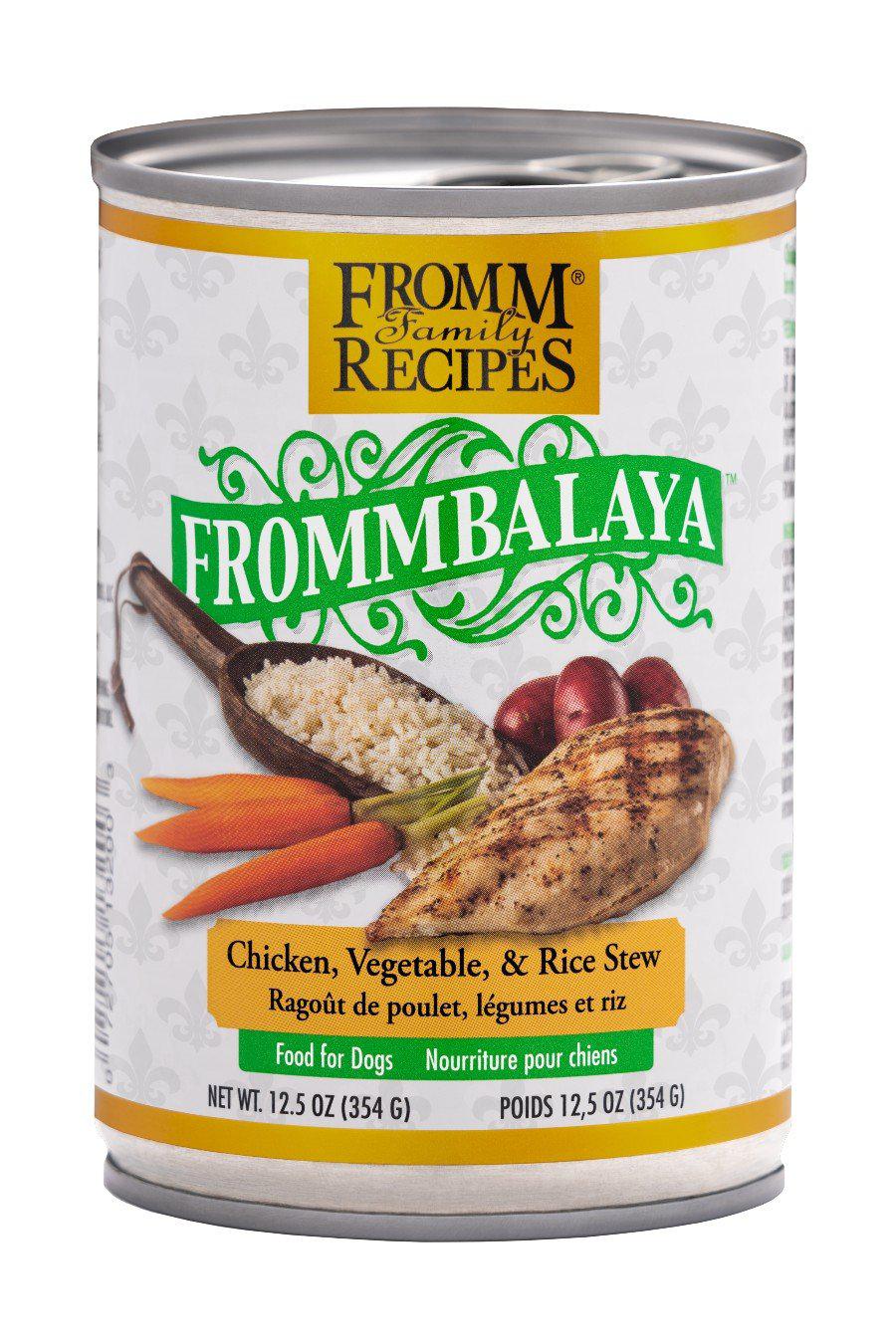 Frommbalaya Chicken, Vegetable, & Rice Stew for Dogs 12.5oz Can