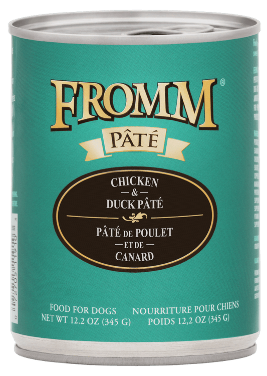 Fromm Chicken & Duck Pate for Dogs 12.2oz