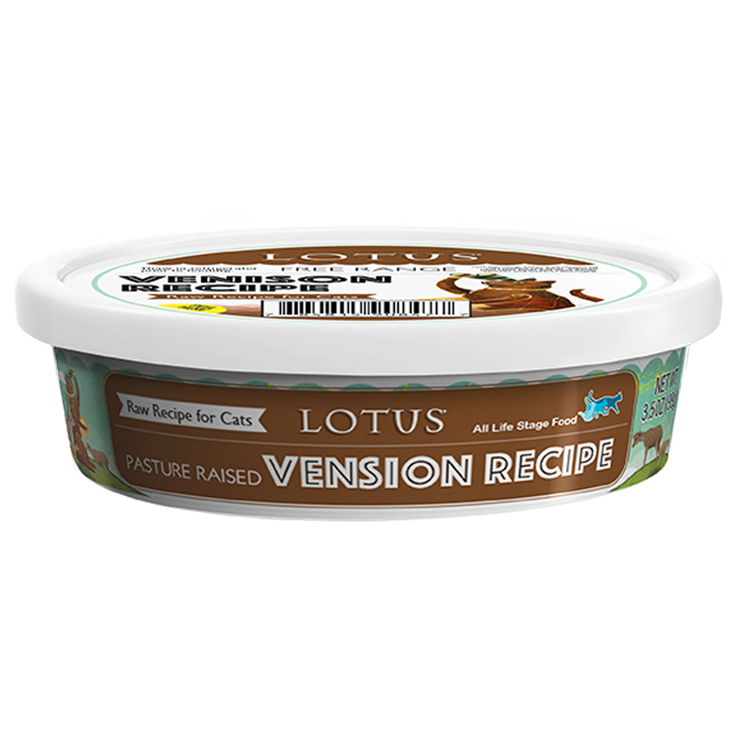 Lotus Raw Venison Recipe 3.75oz