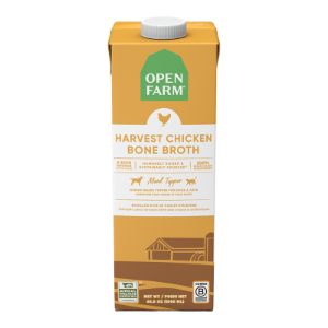 Open Farm Chicken Bone Broth for Dogs & Cats 32 oz