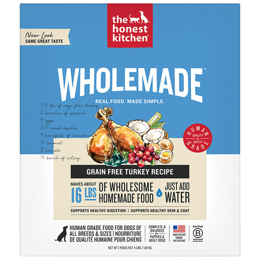 The Honest Kitchen  GF Turkey Recipe for Dogs 10lb