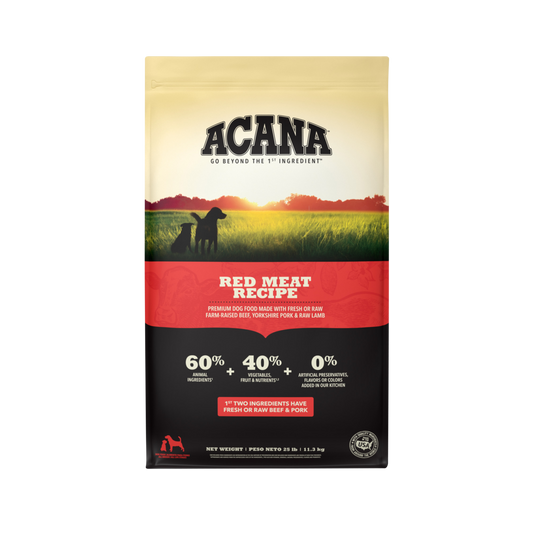 Acana Dog GF Red Meat Formula 25lb