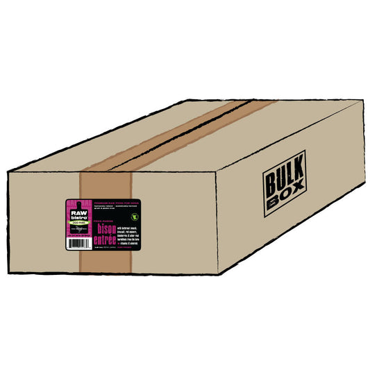 Raw Bistro FZN Bison 18lb Bulk