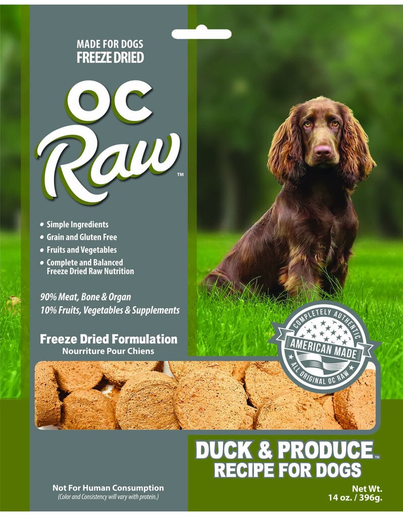 OC Raw Freeze Dried Dog Food